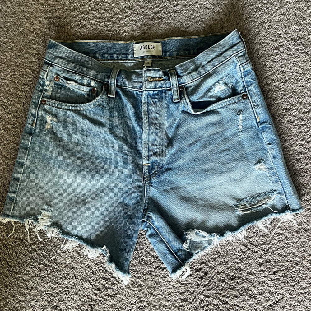 Agolde Parker Long shorts size 26.